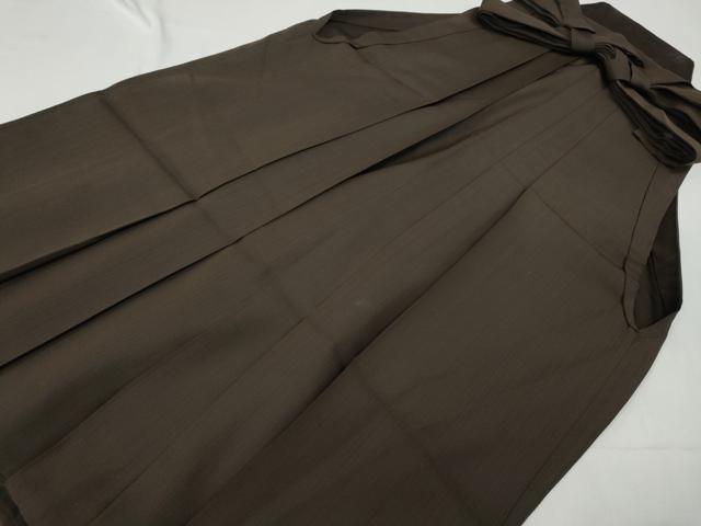 長閑やかさ屋御召しもの●成人男性 馬のり袴 縞 正絹 珠玉 CABD7233ut