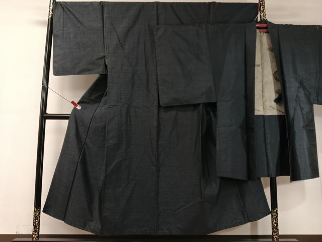 長閑やかさ屋御召しもの●成人男性 発祥地大島紬 合奏団 80亀甲 総端っこ 正絹 珠玉 CABD8185vp