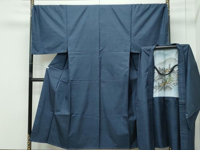 長閑やかさ屋御召しもの●御前上等 成人男性 発祥地大島紬 合奏団 キングサイズ 100亀甲 総端っこ 珠玉 未当て嵌める CZAA5364s6