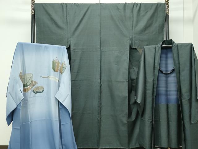 長閑やかさ屋お召しもの●御前上等 成人男性 発祥地大島紬 合奏団 長襦袢仕掛ける 100亀甲 総端っこ 珠玉 未当て嵌める CZAA5399s6