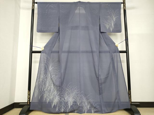 平和屋着物＊夏物 訪問着 絽 草花文 正絹 逸品 AABH2564ck｜平和屋
