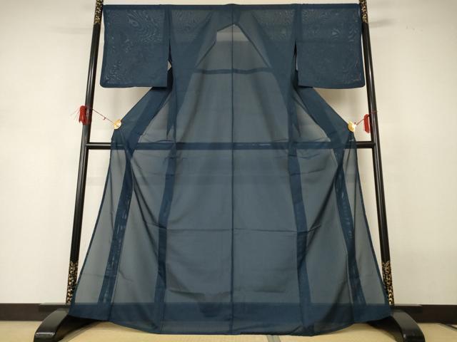 平和屋着物＊夏物 色無地 褐返色 洗える着物 AABH3242jd｜平和屋