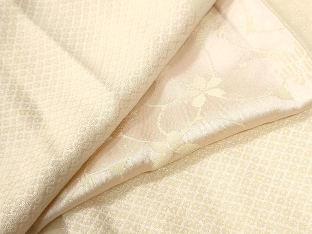 平和屋着物●長襦袢　無双仕立て　市松草花文　やまと誂製　正絹　逸品　CABG0584yc｜平和屋 9,100円