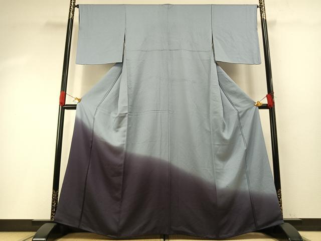 平和屋着物●色留訪問着 霞文 暈し染め 正絹 逸品 AABH0838fy