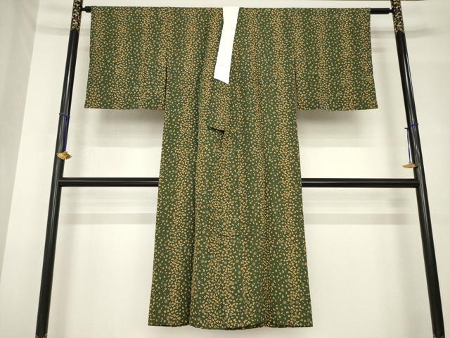 長閑やかさ屋御召しもの●長襦袢 無双仕立てもの 小花文 正絹 珠玉 AABH4276ck