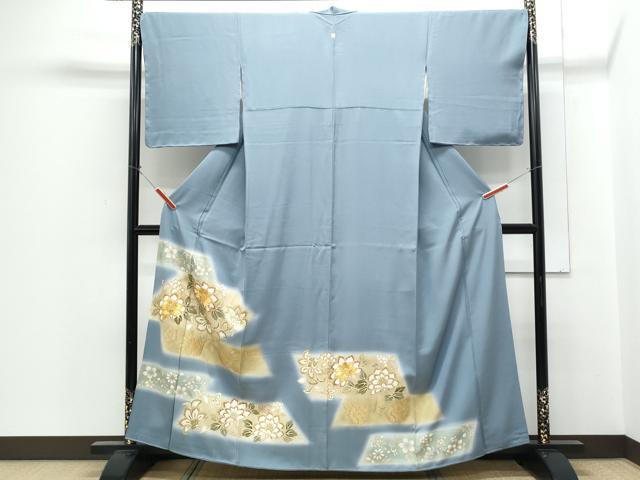 平和屋着物●豪華色留袖　駒刺繍　更紗花唐草文　暈し染め　金彩　正絹　逸品　CABH3972th｜平和屋 22,750円