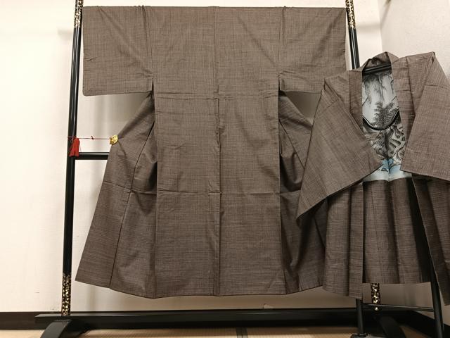 長閑やかさ屋お召しもの●成人男性 男柄の最高峰 西郷柄 西郷絣 発祥地大島紬 合奏団 正絹 珠玉 AABH5274ph