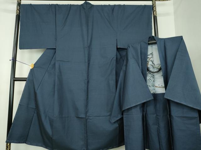 長閑やかさ屋御召しもの●成人男性 発祥地大島紬 合奏団 キングサイズ 長羽織 100亀甲 総端っこ 正絹 珠玉 未当てはめる DABD1874ps