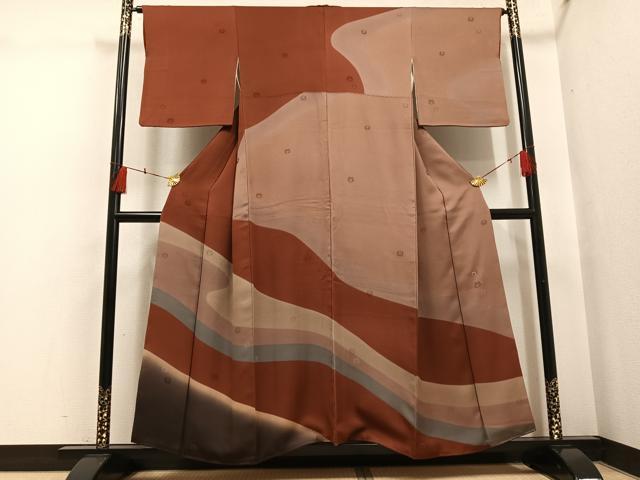 平和屋着物●mila schon(ミラ・ショーン) 訪問着 正絹 逸品 AABH5282ph|平和屋