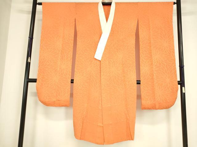 長閑やかさ屋御召しもの●振袖用長襦袢 無双仕立てもの 菊尽くし 正絹 珠玉 DABC3576az