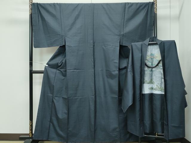長閑やかさ屋御召しもの●御前上等 成人男性 発祥地大島紬 合奏団 キングサイズ 100亀甲 総端っこ 珠玉 未当て嵌める CZAA5442s6
