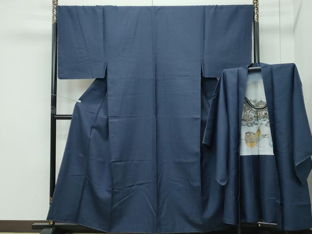 長閑やかさ屋御召しもの●御前上等 成人男性 紬 合奏団 キングサイズ 100亀甲 珠玉 未当て嵌める CZAA5445s6