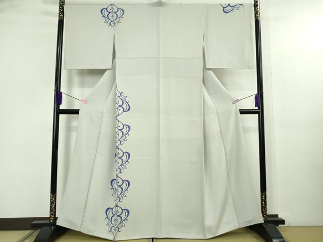 平和屋本店●極上 着物デザイナー 井尻学 訪問着 蕎麦切色地 逸品 DZAB5158kh6|平和屋