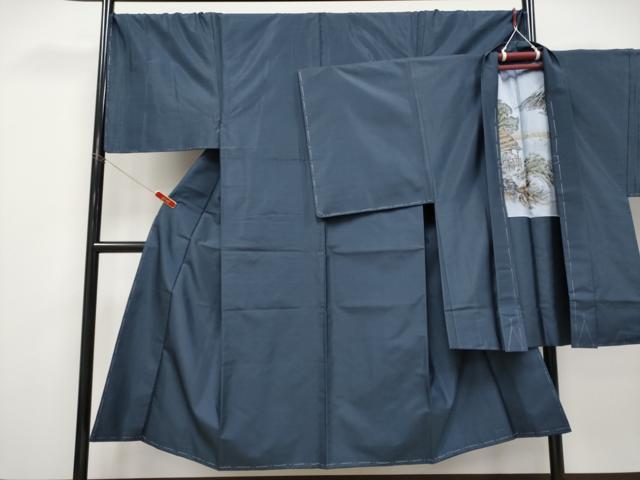 長閑やかさ屋お召しもの●御前上等 成人男性 発祥地大島紬 合奏団 キングサイズ 80亀甲 総端っこ 珠玉 未当て嵌める CYAA4907s6