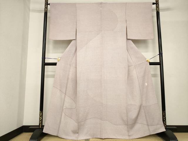 平和屋着物●二代目 川村久太郎　江戸小紋　訪問着　流水文　正絹　逸品　AABH5828ck｜平和屋