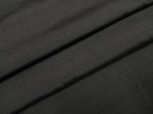 平和屋着物●上質な紬　色無地　蝉色　正絹　逸品　AABH6926ph｜平和屋