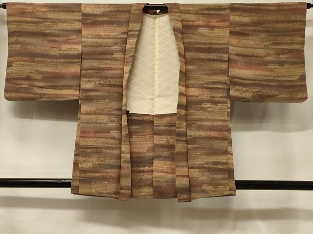 平和屋着物#羽織 横段文 暈し染め 正絹 逸品 CABF1362in|平和屋