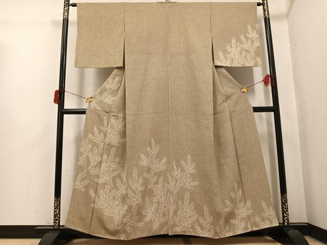 平和屋着物●訪問着 松 正絹 逸品 AABH6874ph