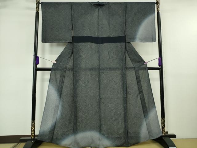平和屋本店●極上　訪問着　無双　紗袷　紗&times;絽　墨流し文様　暈し染め　逸品　未使用　DZAB6596kh6｜平和屋 46,800円