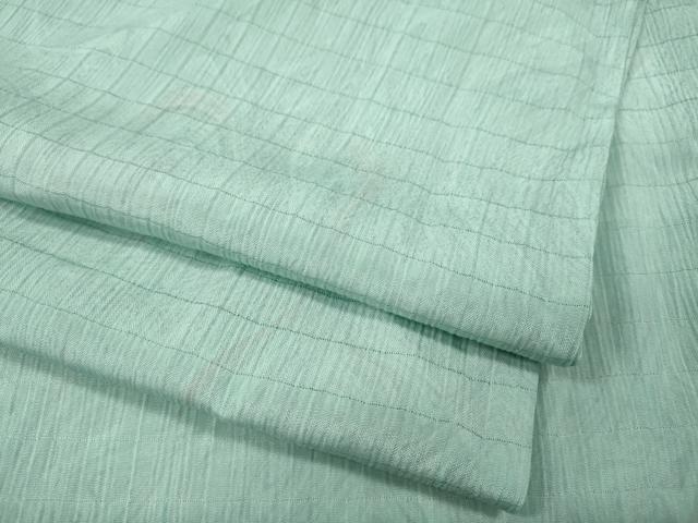 長閑やかさ屋御召しもの＊夏物 小紋 絽 墨流し文様 洗える御召しもの CABF3569ut
