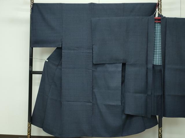 長閑やかさ屋中央局■御前上等 成人男性 発祥地結城紬 意味有りげ無形文化財 合奏団 100亀甲 総端っこ 珠玉 CZAA3370s5
