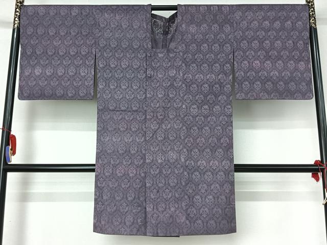 平和屋着物▽道行コート スリーシーズン 春夏秋 塵除け 正倉院花文 暈し染め 正絹 逸品 AABI2179jh|平和屋