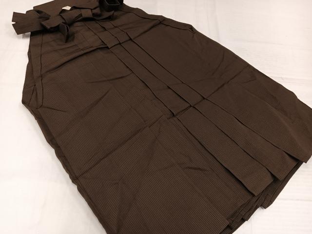 長閑やかさ屋お召しもの●成人男性 馬のり袴 縞 正絹 珠玉 AABI3050ph