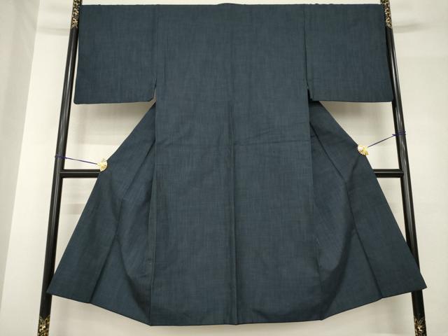 長閑やかさ屋御召しもの●成人男性 紬 亀甲柄 正絹 珠玉 AABH5880ck