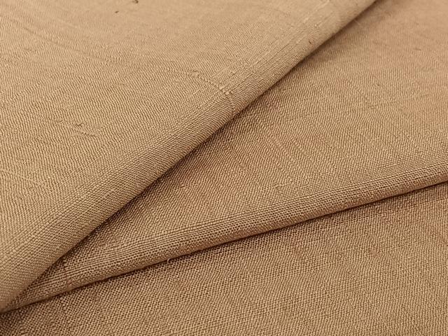 平和屋着物▽上質な紬　単衣　霞文　正絹　逸品　AABI7016jh｜平和屋