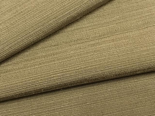 平和屋着物●男性　紬　色無地　油色　正絹　逸品　AABI1550fy｜平和屋