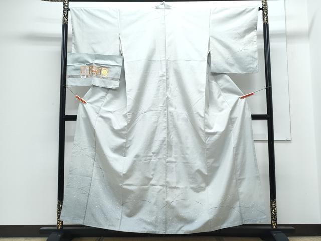 平和屋着物●訪問着　本場染大島紬　草花文　喜名前田織物謹製　証紙付き　正絹　逸品　CABG2786th｜平和屋 23,400円
