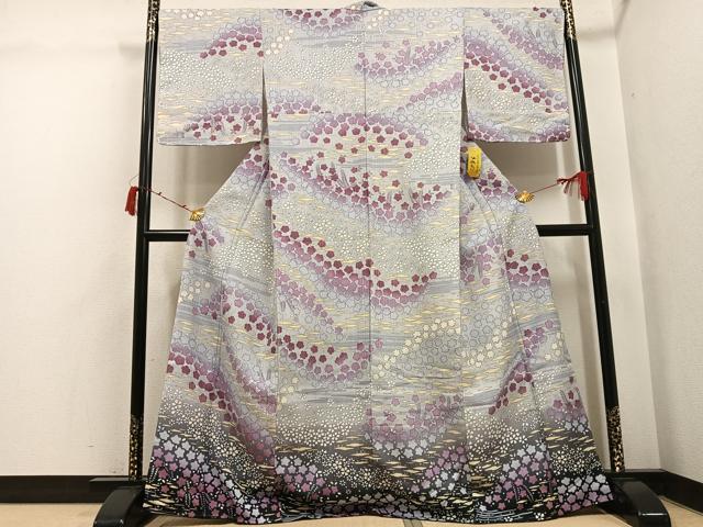 平和屋着物●訪問着 花尽くし 暈し染め 洗える着物 未使用 AABI6237ph|平和屋