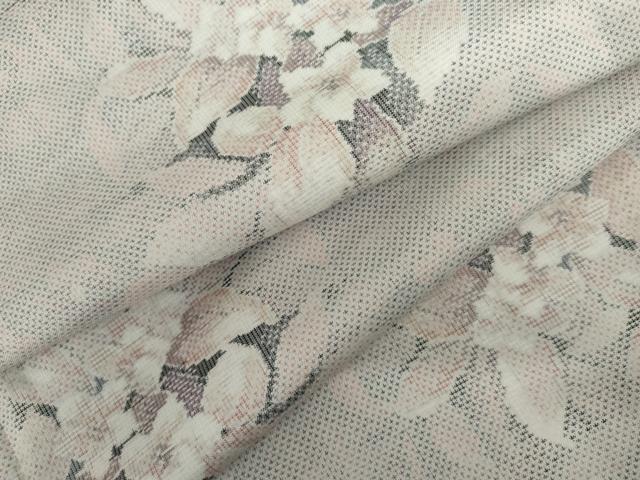 平和屋着物▽本場大島紬　単衣　白大島　9マルキ　草花文　正絹　逸品　AABI6135cs｜平和屋 21,450円