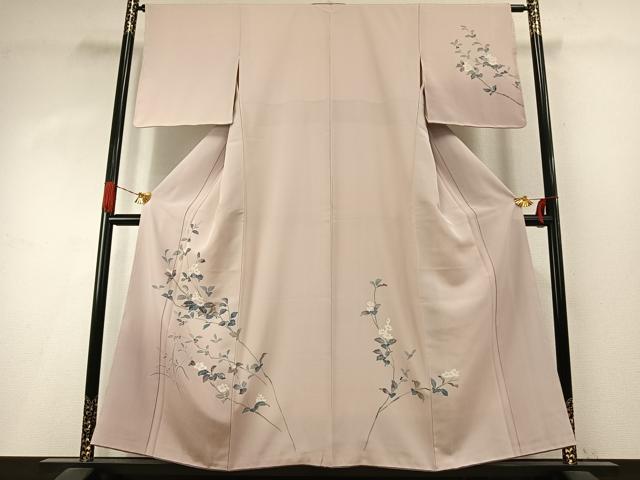 平和屋着物●訪問着 友禅 枝花文 正絹 逸品 AABI1670fy|平和屋