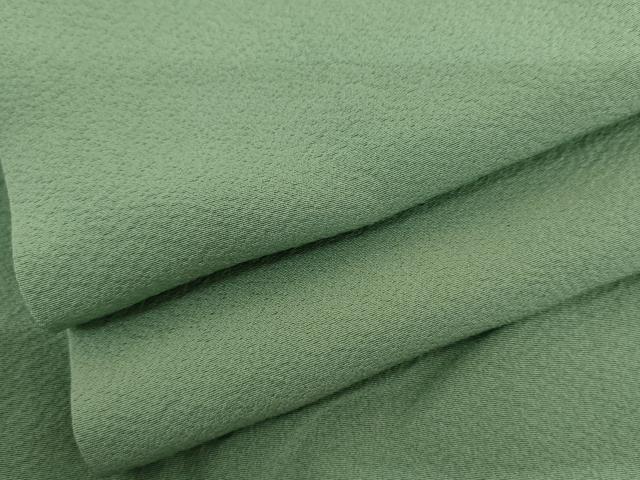 平和屋着物●上質な色無地　青磁色　正絹　逸品　AABI6096cs｜平和屋