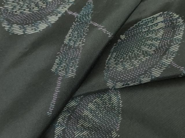 平和屋着物●本場大島紬 番傘 正絹 逸品 DABF3173op|平和屋