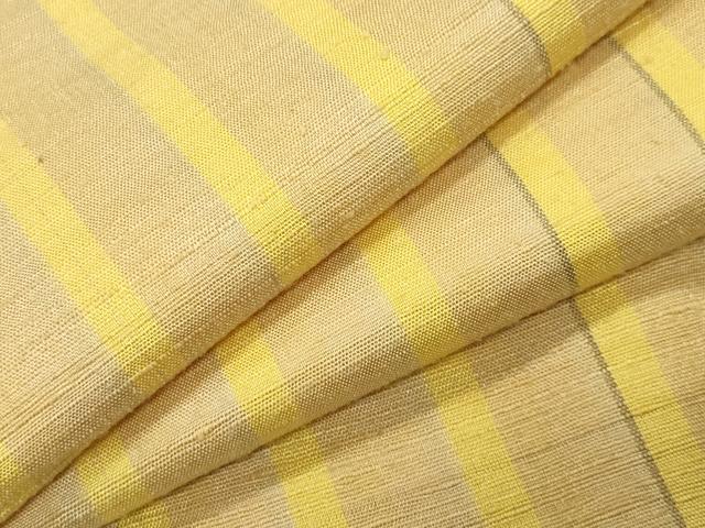 長閑やかさ屋御召しもの●飛び切りな紬 縞 正絹 珠玉 CABD9419gh