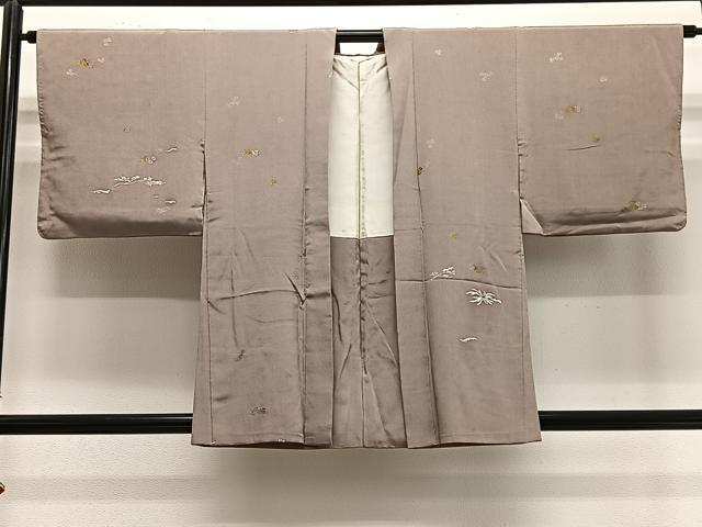 平和屋着物#羽織 寿光織 草花文 金銀糸 正絹 逸品 CABE5076ua|平和屋
