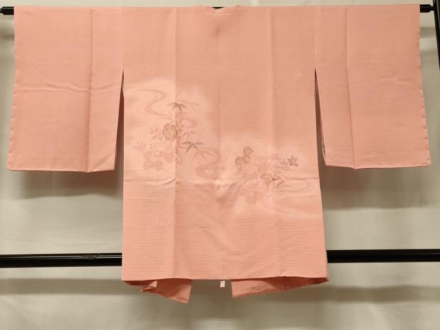 長閑やかさ屋御召しもの＃道行厚地の外套 寿光織 水流顕花植物文 現ナマ糸 正絹 珠玉 未当てはめる CABF1230インチ
