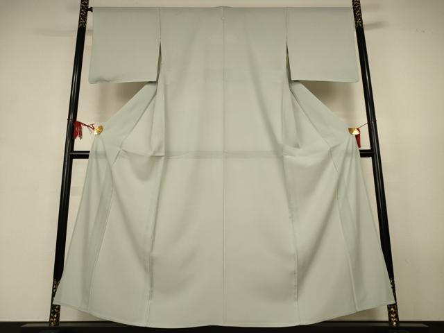 平和屋着物*夏物 色無地 絽 柳鼠色 正絹 逸品 AABJ9154jd|平和屋