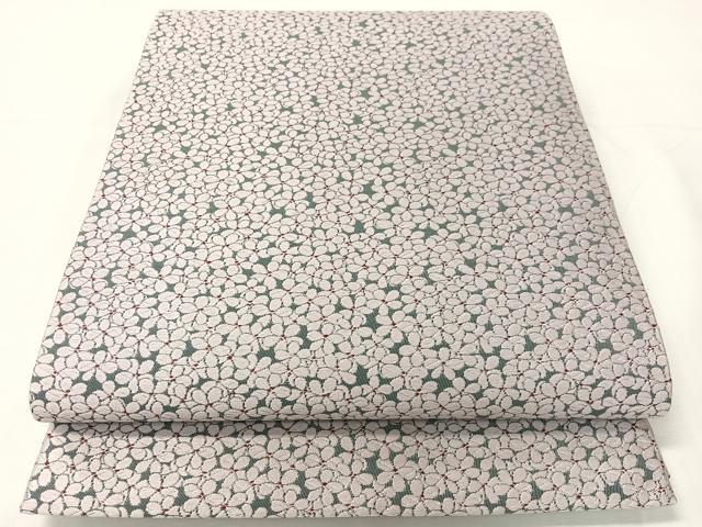 長閑やかさ屋御召しもの●六通柄袋帯 唐織 舞花尽くし 正絹 珠玉 CABH4611vp