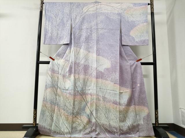 平和屋着物●訪問着　作家物　草木文　正絹　逸品　CABG0201yc｜平和屋 38,870円