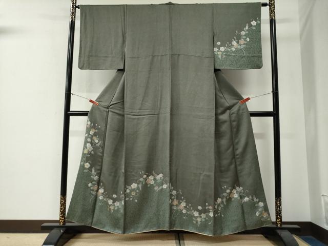平和屋着物●訪問着　辻が花　金彩　正絹　逸品　CABG0170yc｜平和屋
