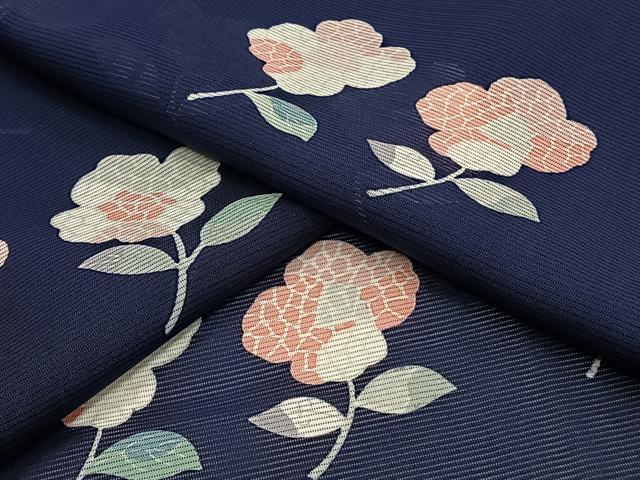 平和屋着物＊夏物 小紋 絽 草花文 正絹 逸品 未使用 CABJ4028xi｜平和屋 11,395円