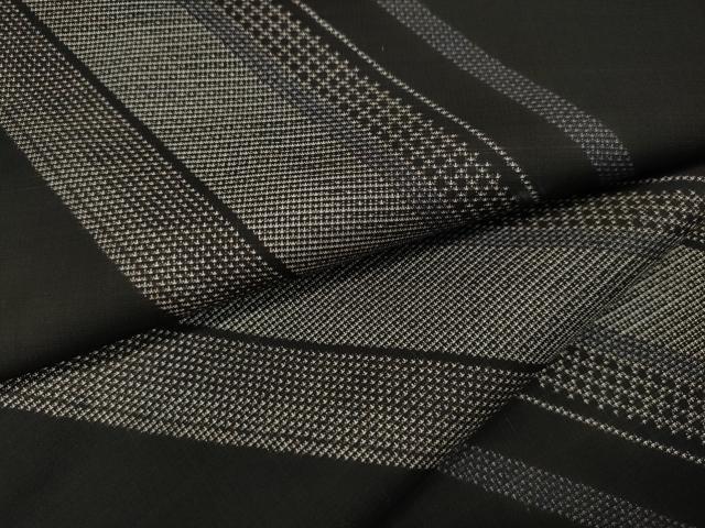 平和屋着物●本場大島紬 9マルキ 斜線文 正絹 逸品 CABH2450ut|平和屋