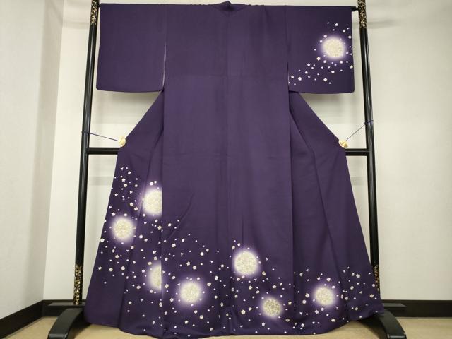 平和屋着物●訪問着　総刺繍　花丸文　ほたる暈し　ますいわ屋扱い　正絹　逸品　AABK4493ck｜平和屋 46,800円