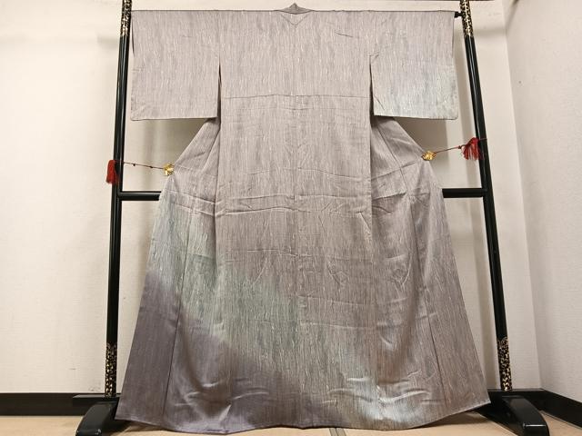 平和屋着物●訪問着　墨流し文様　暈し染め　正絹　逸品　AABK3249ph｜平和屋