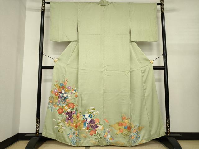 平和屋着物●豪華色留袖 唐子 金彩 正絹 逸品 AABJ1478ck|平和屋