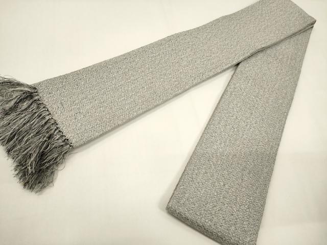 平和屋着物●男性　本場筑前博多織　角帯　霞文　正絹　逸品　CABF0249ak｜平和屋 16,380円
