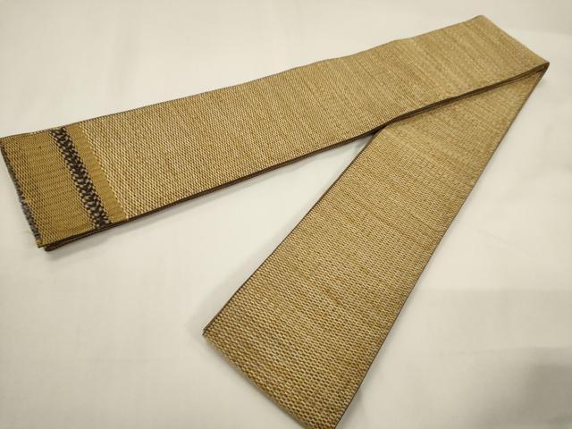 平和屋着物●男性 本場筑前博多織 角帯 霞文 正絹 逸品 CABF0257ak|平和屋